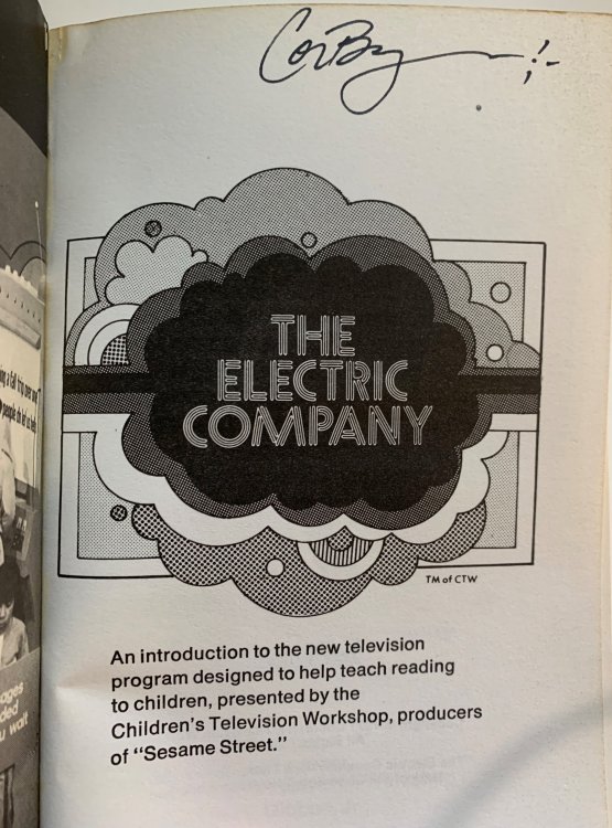 The Electric Company An Introduction to the New Television Program Designed to Help Teach Reading to Children