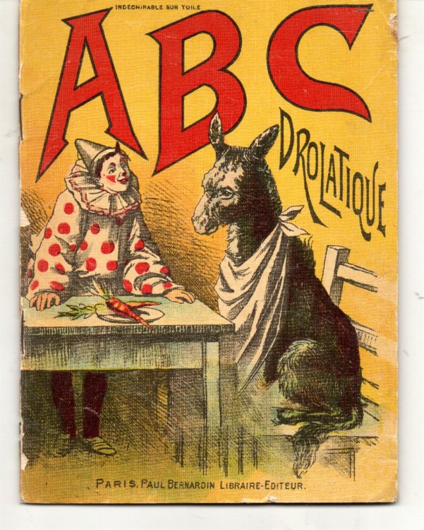 A B C Drolatique (Cover Title)