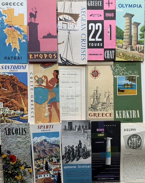 Large Folding Brochure for American President Lines, Sail the Pacific; Plus Pamphlet, M) V 