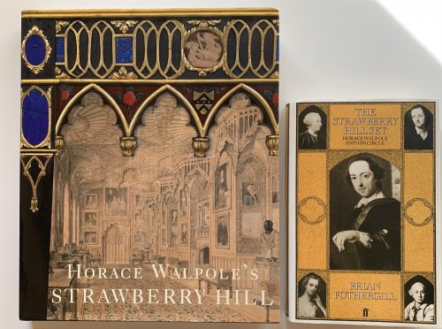 [2 Books] the Strawberry Hill Set, Horace Walpole and His Circle [Together With] Horace Walpole's Strawberry Hill