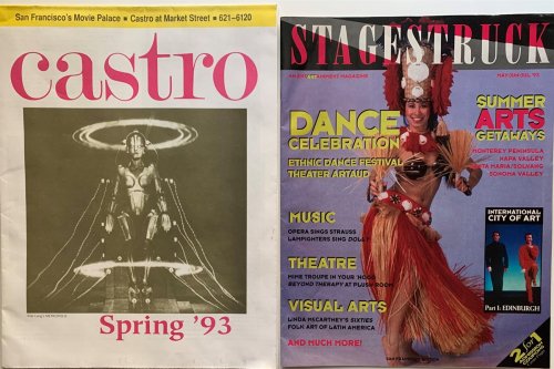 (Program Circular) San Francisco's Movie Palace, Castro - Spring '93; (Magazine) Stagestruck, San Francisco Edition, May-July, '93