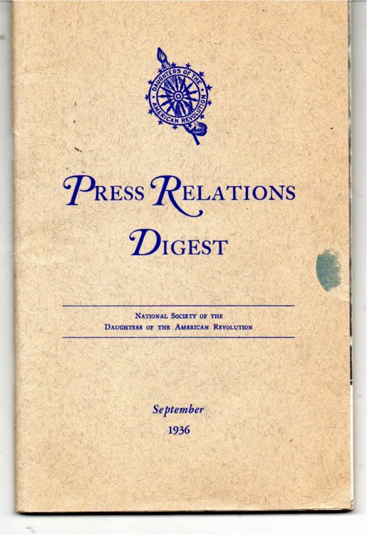 Press Relations Digest