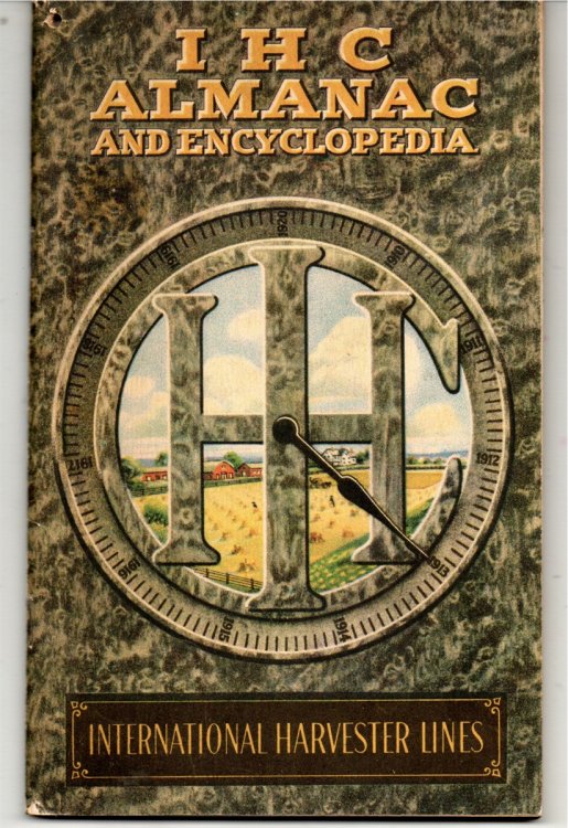 I H C Almanac and Encyclopedia 1912