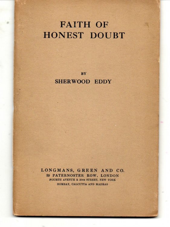 Faith of Honest Doubt