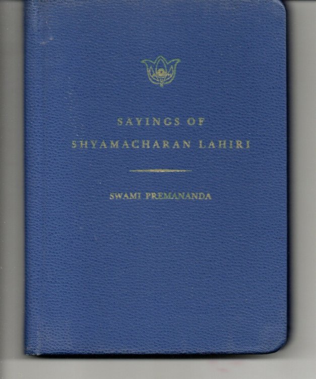 Sayings of Shyamacharan Lahiri. Translated by Swami Premananda