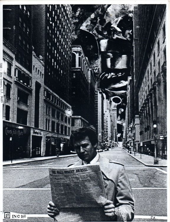 (45 Loose Sheets of Copier Art / Photomontage)