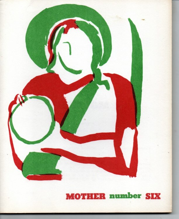 Mother, a Journal of New Literature; Thanksgiving 1965; Double Issue, No. 6