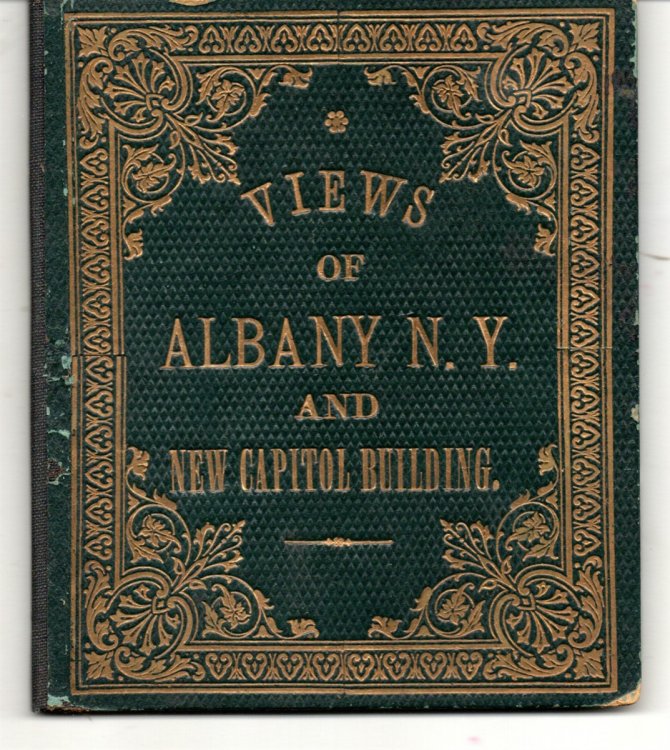 Views of Albany N. Y. and New Capitol Building.
