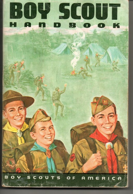 Boy Scout Handbook. A Handbook of Training for Citizenship through Scouting.