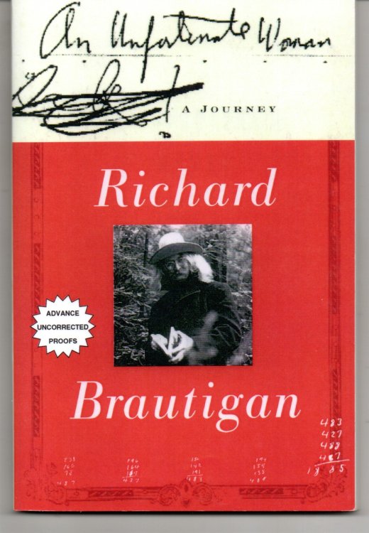 An Unfortunate Woman, A Journey. [Advanced Uncorrected Proof]