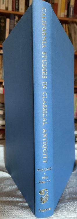 California Studies in Classical Antiquity, Volume 5.