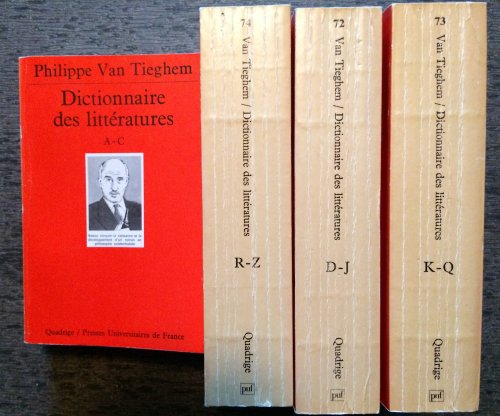 Dictionnaire des littratures (4 vols., complete).