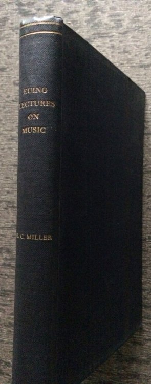 Introductory Euing Lectures, on, Musical Bibliography and History.