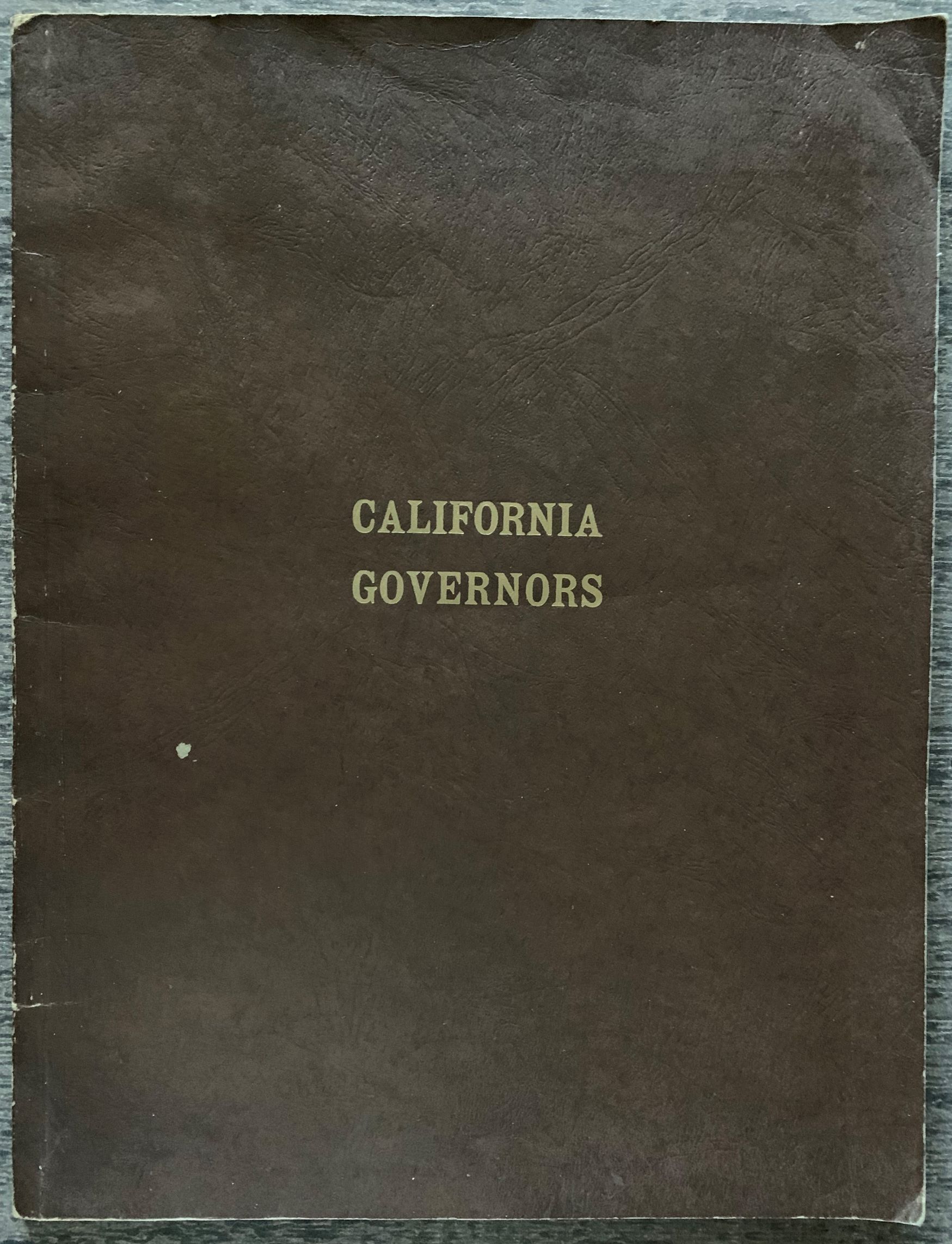 California Governors.