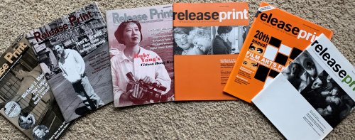 [Partial runs, 37 Issues] Release Print, the magazine of the Film Arts Foundation.