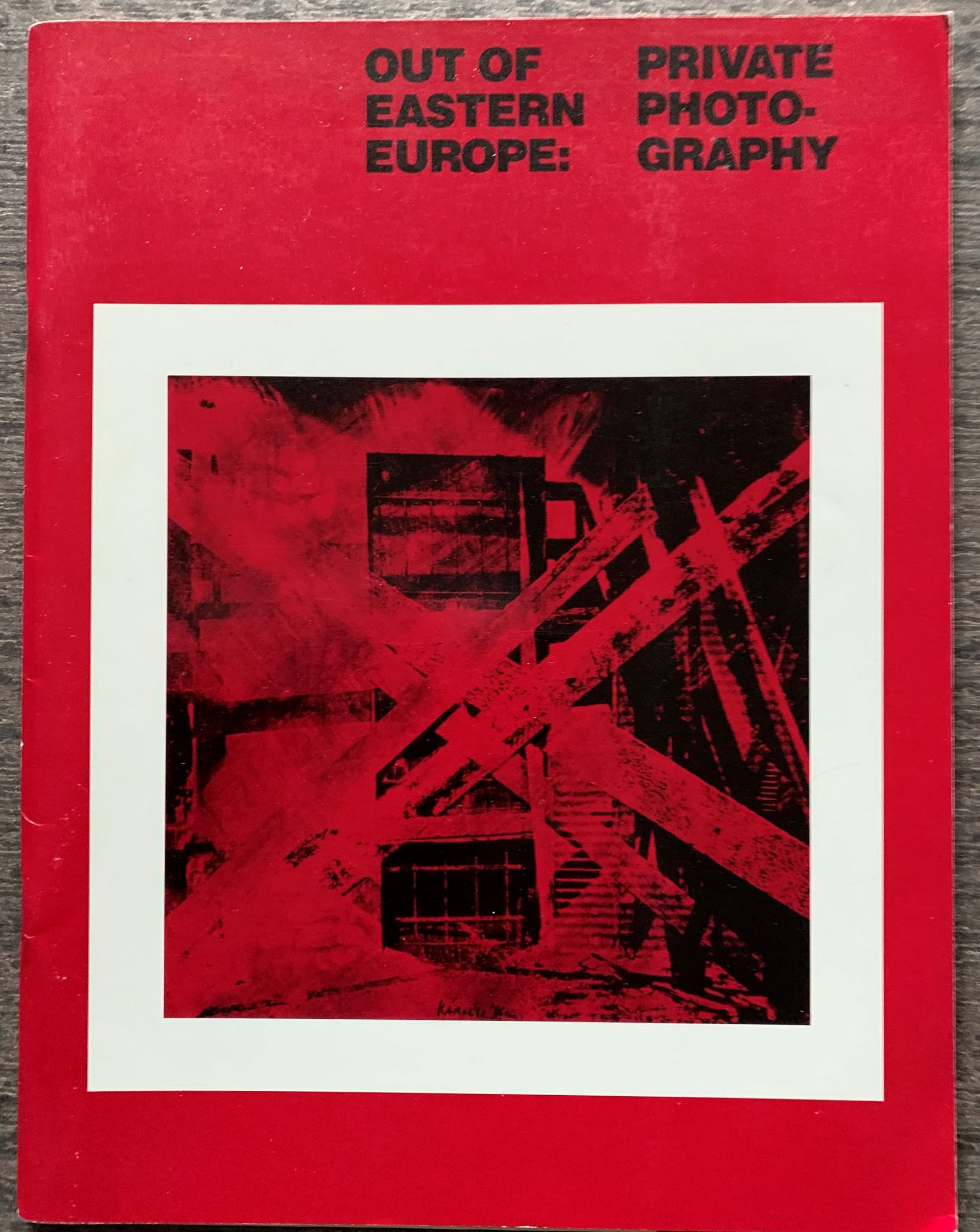 Out of Eastern Europe: Private Photography. List Visual Arts Center, Massachusetts Institute of Technology, January 17 - April 12, 1987.