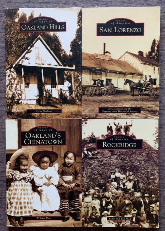 [4 Titles] Oakland Hills; Oakland's Chinatown; Rockridge; San Lorenzo.