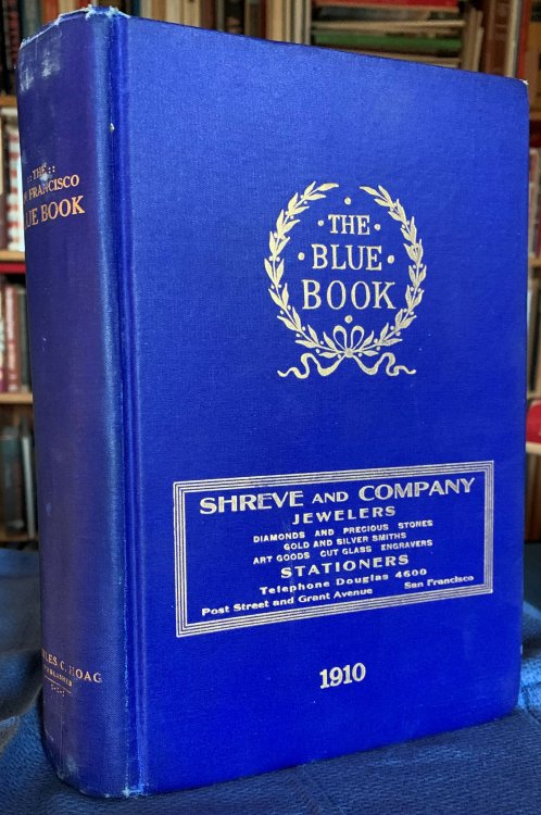 The San Francisco Blue Book 1910.