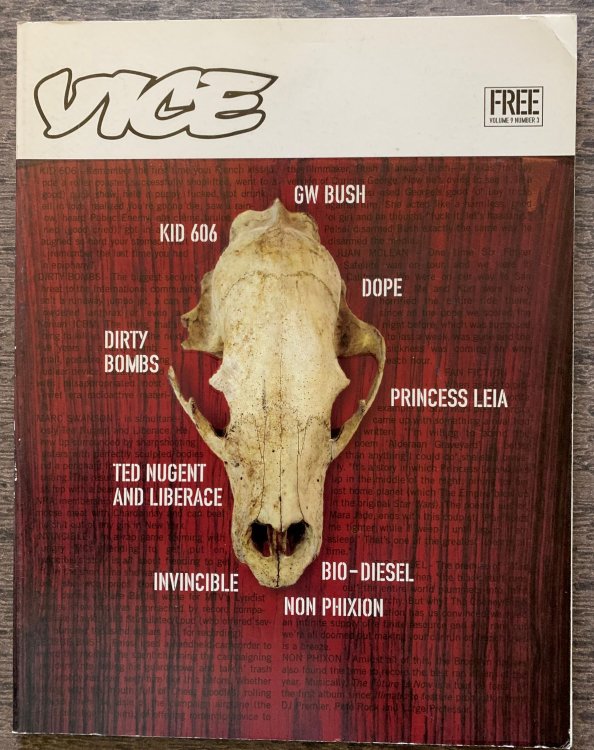Vice Magazine, Volume 9 Number 3, The Story Telling Issue.