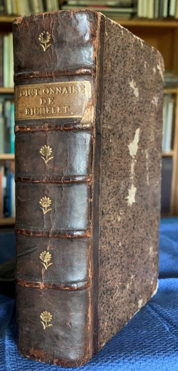 Dictionnaire Portatif de la Langue Francoise : Extrait du Grand Dictionnaire de Pierre Richelet. Contenant tous les mots usite s, leur genre & leur de finition, avec les diffe rentes acceptions dans lesquelles ilos sont employe s, au sens propre comme au