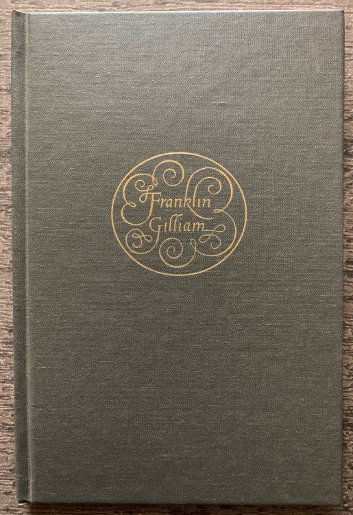 Franklin Gilliam Texas Bookman, Eight Reminiscences.