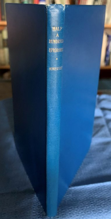 Half a Hundred Epigrams. [Inscribed].
