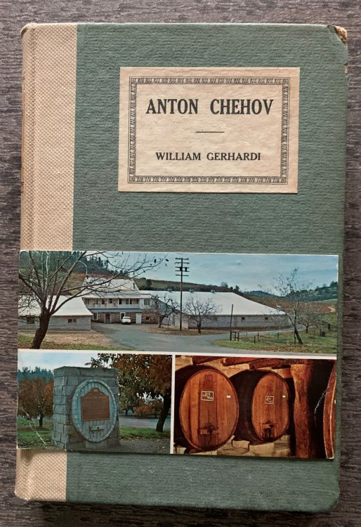 Anton Chehov, A Critical Study. [with a postcard laid in from Richard Dillon to Barney Rosenthal]