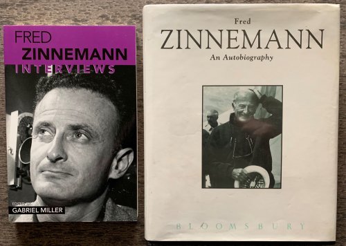 [Two Titles] Fred Zinnemann, Interviews [together with]; Fred Zinnemann, An Autobiography.