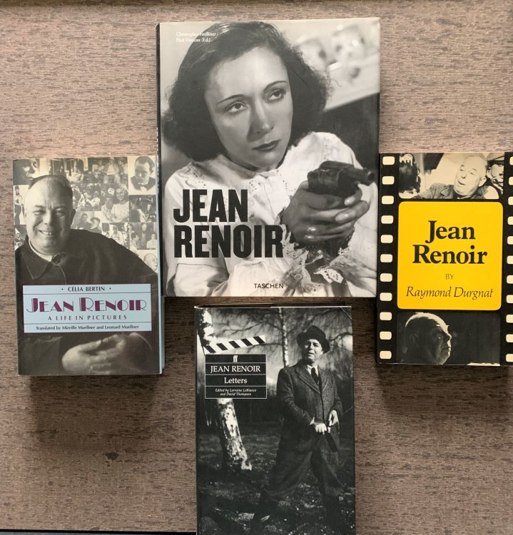 [4 Titles] Jean Renoir; Jean Renoir, A Life in Pictures; Jean Renoir, Letters; Jean Renoir, A Conversation with His Films 1894-1979.