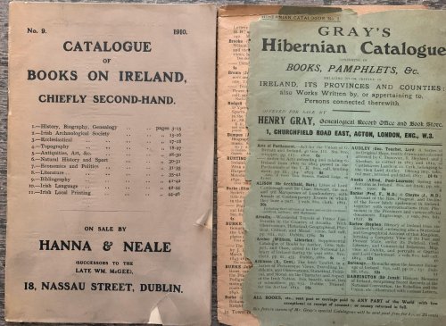 Catalogue of Books Relating to Ireland.