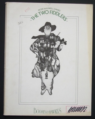 The Two Fiddlers. Opera in Two Acts. Vocal Score. English and German.