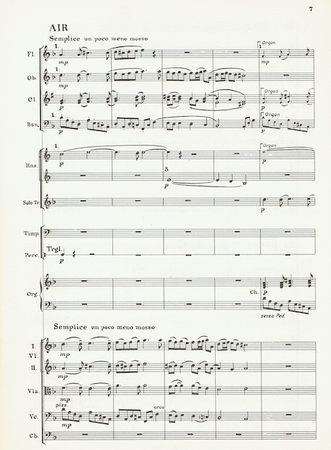 Trumpet Tune and Air. Full Score
