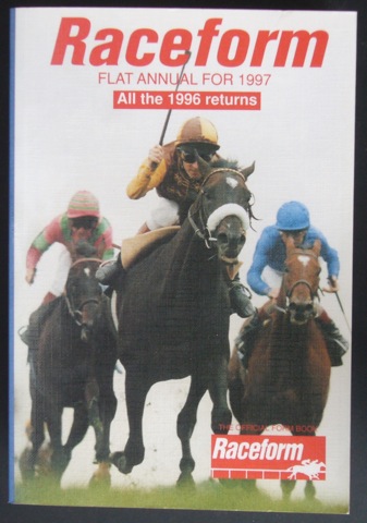 Raceform Flat Annual for 1997. All the 1996 returns