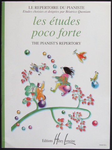 Les Etudes Poco Forte. Le Repertoire du Pianiste/ The Pianist's Repertory
