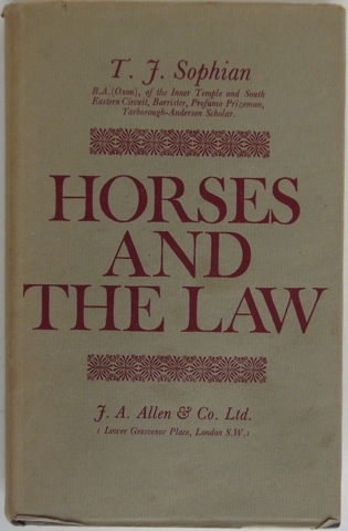Horses and The Law