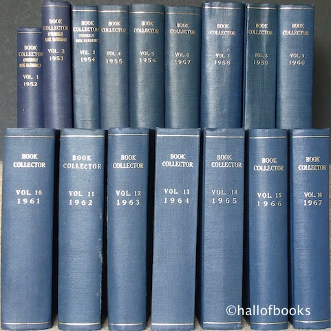 The Book Collector: 1952 to 1967