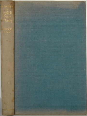 Switzerland in English Prose and Poetry