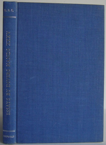 Essays by Divers Hands: Being the Transactions of the Royal Society of Literature. New Series -Volume XXXV.