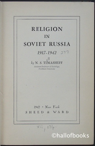 Religion in Soviet Russia 1917-1942