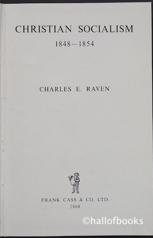 Christian Socialism 1848-1854