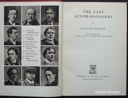The Last Actor-Managers