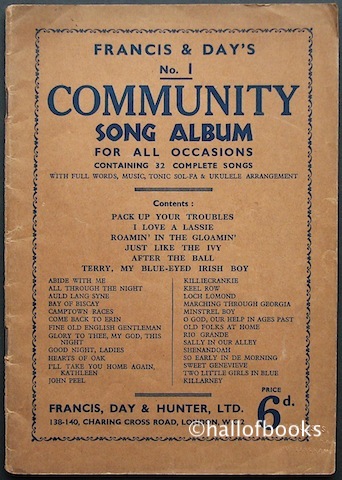Community Song Album No.1