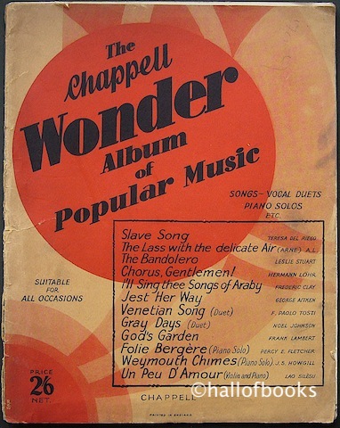 The Chappell Wonder Album of Popular Music