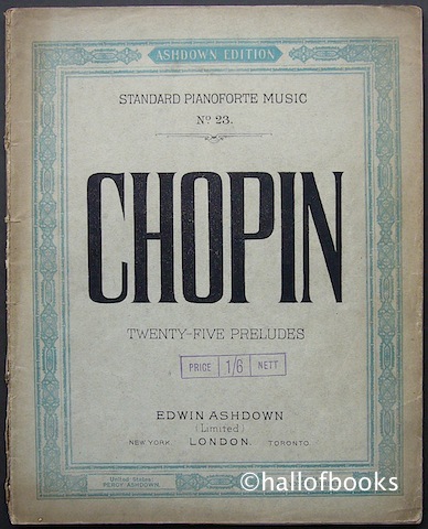 Twenty-Five Preludes: Standard Pianoforte Music No.23