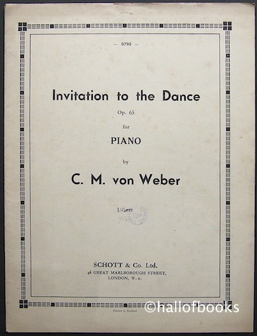 Invitation to the Dance Op.65 for Piano