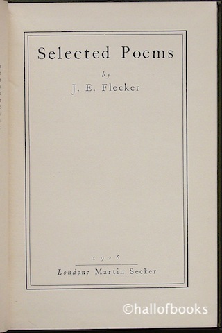 Selected Poems