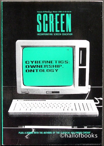 "Screen Incorporating Screen Education: Cybernetics: Ownership Ontology. Volume 29, Number 1, Winter 1988"