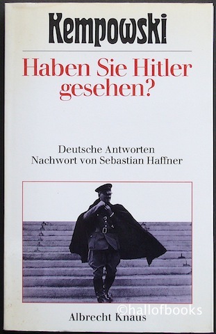 Haben Sie Hitler gesehen Deutsche Antworten.