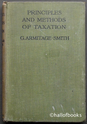 Principles and Methods of Taxation