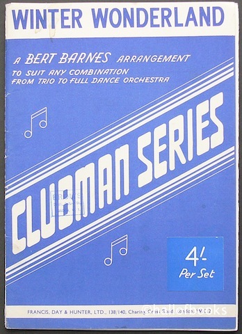 Winter Wonderland - Clubman Series Sheet Music
